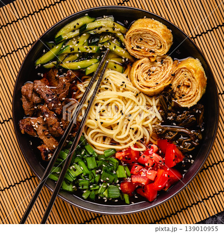 Korean Cold Noodle Soup guksu Korean Cold Noodle Soup guksu 139010955