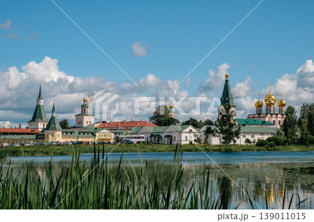 Iversky monastery in Valdai, Russia. 139011015