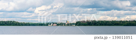 Iversky monastery in Valdai, Russia. 139011051