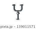 Creative Arrangement of Metal Bolts and Nuts 139011571