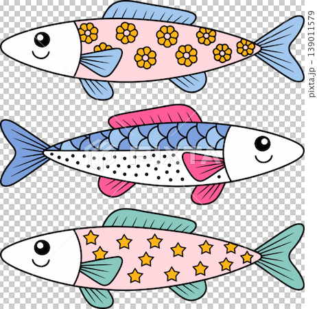 fish, cartoon, vector 139011579