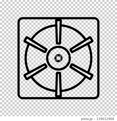Gas stove_line drawing Gas stove_line drawing 139012908
