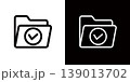 フォルダやファイルのアイコン,書類整理のアイコン 139013702