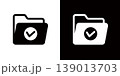 フォルダやファイルのアイコン,書類整理のアイコン 139013703