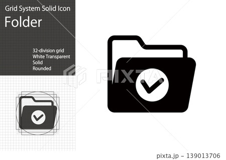 フォルダやファイルのアイコン,書類整理のアイコン 139013706