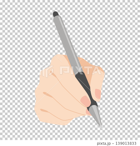 ペンタブレットを持つ右手のイラスト お絵かき ペンタブレットを持つ右手のイラスト お絵かき 139013833