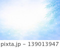 七夕の天の川をイメージした抽象水彩背景　幻想的な光と余白のデザイン 139013947