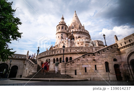 Fisherman's Bastion In Budapest Fisherman's Bastion In Budapest 139014237