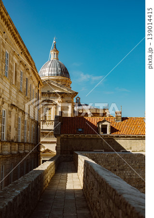 Amazing view of Dubrovnik old town, Croatia. Summer sunny day. Amazing view of Dubrovnik old town, Croatia. Summer sunny day. 139014415