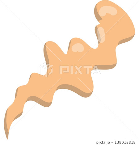 Smell icon vector dirty body, armpit, sweat vapor 139018819