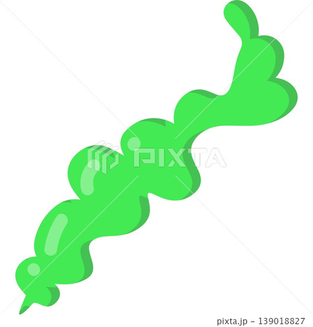 Smell icon garbage odor, smoke or vapor vector 139018827