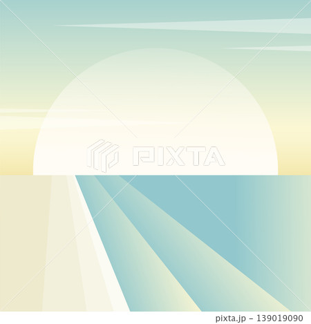 Seascapes and top views of sea, ocean and sandy beach. Natural tropical landscape with waves Seascapes and top views of sea, ocean and sandy beach. Natural tropical landscape with waves 139019090