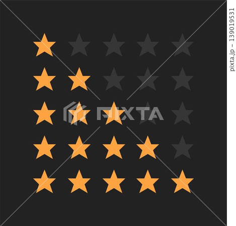 Star Rating Icon for Web Star Rating Icon for Web 139019531