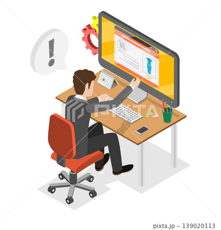 3D Isometric Flat Vector Illustration of Reseller and Distributor, E-commerce and Marketplace Business. Item 3 3D Isometric Flat Vector Illustration of Reseller and Distributor, E-commerce and Marketplace Business. Item 3 139020113