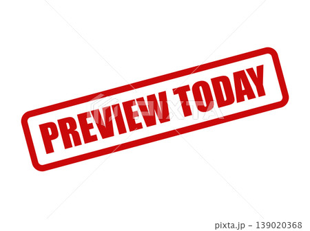 Red textured rectangular rubber stamp indicating content available for immediate viewing or current day access Red textured rectangular rubber stamp indicating content available for immediate viewing or current day access 139020368