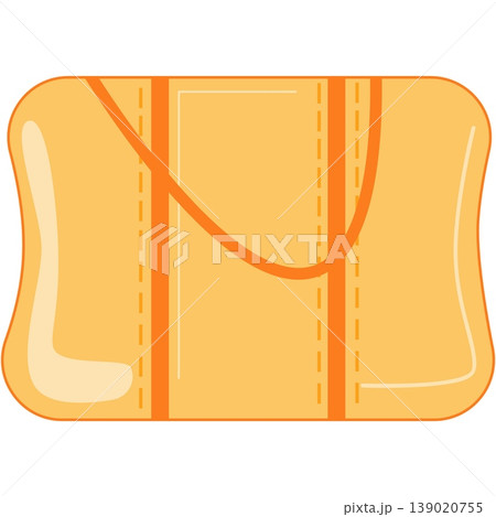 Baby bag icon vector flat illustration isolated 139020755