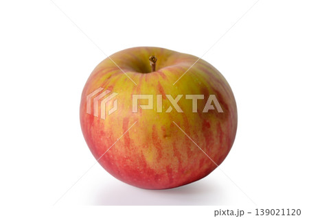 Red and Yellow Apple Isolated on White Background Red and Yellow Apple Isolated on White Background 139021120