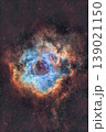 Astro photo of the Rosette Nebula in Hubble SHO Color palette 139021150