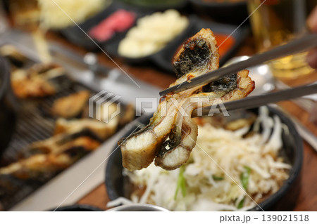 delicious authentic korean eel soup with healthy ingredients delicious authentic korean eel soup with healthy ingredients 139021518