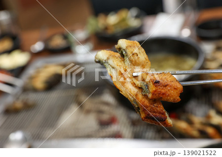 delicious authentic korean eel soup with healthy ingredients delicious authentic korean eel soup with healthy ingredients 139021522