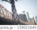 New York. Skyline And River Reflectionscape. Steel Bridge With Urban Skyline Backdrop. 139021649