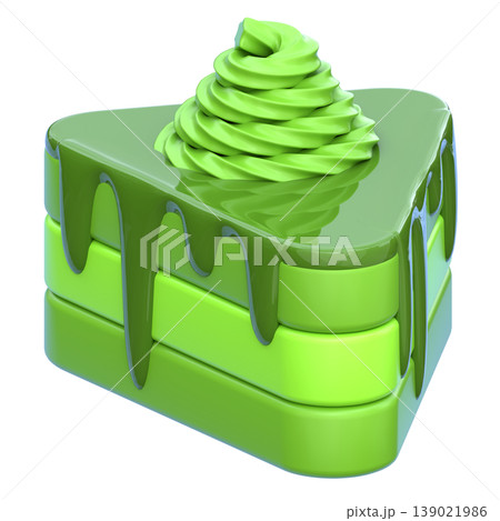 Cute 3D Matcha Cake Icon, Green Tea Dessert Slice, Sweet Bakery Food Illustration for UI App, Cafe Menu, and Digital Product Design Cute 3D Matcha Cake Icon, Green Tea Dessert Slice, Sweet Bakery Food Illustration for UI App, Cafe Menu, and Digital Product Design 139021986