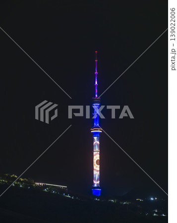カザフスタン・アルマトイタワー 夜景 / Almaty Tower, Kazakhstan 139022006