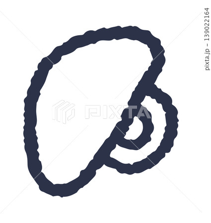 Taco Outline Hand Drawn Doodle Taco Outline Hand Drawn Doodle 139022164