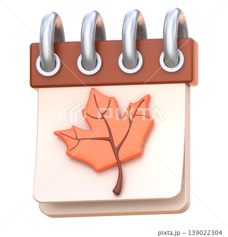 Cute 3D Autumn Calendar Icon, Fall Schedule Illustration for UI App, Seasonal Planner Design, Cozy Reminder Visual, and Productivity Digital Products Cute 3D Autumn Calendar Icon, Fall Schedule Illustration for UI App, Seasonal Planner Design, Cozy Reminder Visual, and Productivity Digital Products 139022304