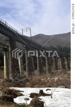 新潟 湯沢 毛渡沢橋 新潟 湯沢 毛渡沢橋 139022418