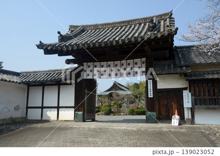 春の観修寺 山門 京都市山科区勧修寺仁王堂町 春の観修寺 山門 京都市山科区勧修寺仁王堂町 139023052