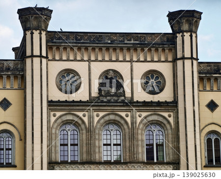 Classical Facade With Detailed Ornamentation. Revitalizing Heritage Buildings With Artistic Features 139025630