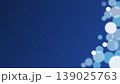 【背景素材】青い背景と白い光のボケ 139025763