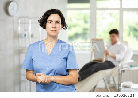 female doctor portrait 139026521