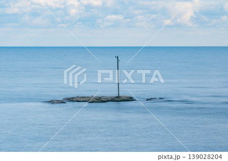 【長秒露光】電柱島【糸魚川市】 139028204