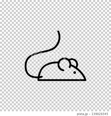 Cat Toy Mouse Icon 139028345