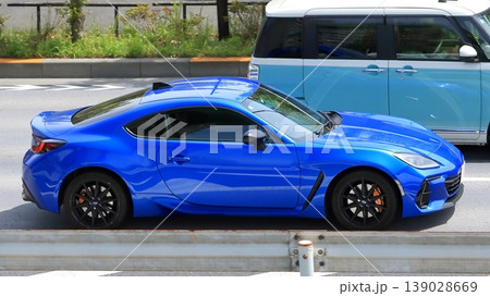 青い国産スポーツカー 青い国産スポーツカー 139028669