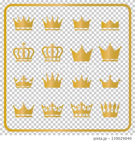 皇冠圖標集 皇冠圖標集 139029840