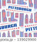 Vector Pittsburgh Seamless Pattern 139029900