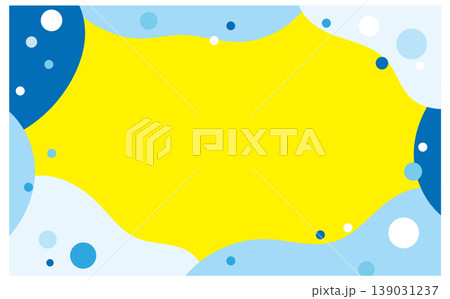 フレッシュな夏の炭酸泡抽象背景 139031237