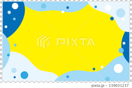 Fresh summer carbonated foam abstract background 139031237