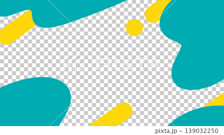 Fluid Shape Pop Summer Color Background Frame 139032250