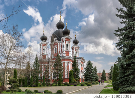 Red Mother of God Cathedral at Curchi Orthodox Monastery Red Mother of God Cathedral at Curchi Orthodox Monastery 139033398