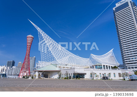神戸ポートタワー 神戸海洋博物館 メリケンパーク 神戸ポートタワー 神戸海洋博物館 メリケンパーク 139033698
