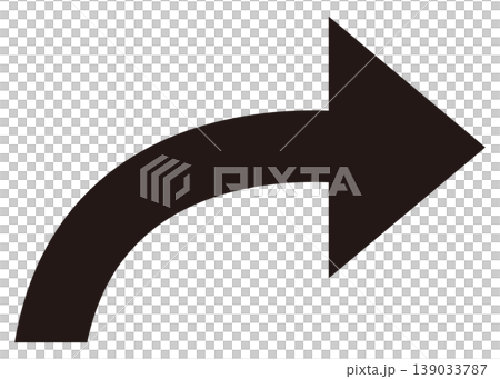 Illustration of a black arrow pointing to the right Illustration of a black arrow pointing to the right 139033787