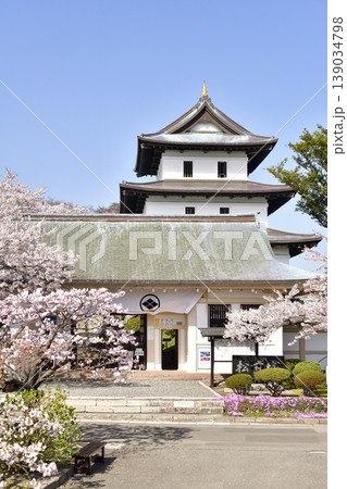 春の北海道松前町で松前城址公園の風景を撮影 春の北海道松前町で松前城址公園の風景を撮影 139034798