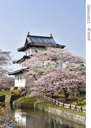 春の北海道松前町で松前城址公園の風景を撮影 春の北海道松前町で松前城址公園の風景を撮影 139034802