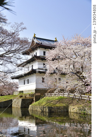 春の北海道松前町で松前城址公園の風景を撮影 春の北海道松前町で松前城址公園の風景を撮影 139034808
