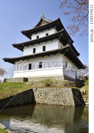 春の北海道松前町で松前城址公園の風景を撮影 春の北海道松前町で松前城址公園の風景を撮影 139034811