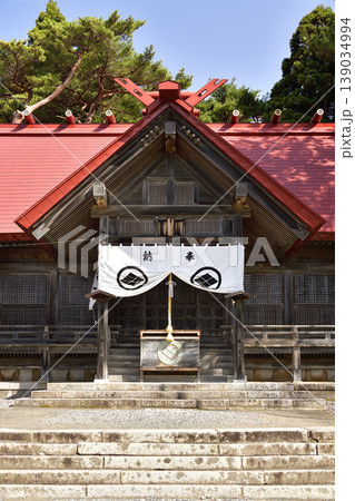 春の北海道松前町で松前神社境内の風景を撮影 春の北海道松前町で松前神社境内の風景を撮影 139034994